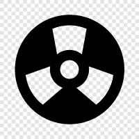 radioactive, isotopes, radiation, nuclear power icon svg