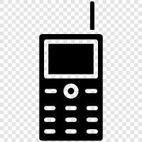 radios, communication, walkie talkie icon svg