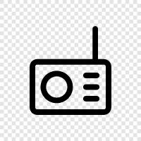 radios, Radio icon svg