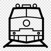 Railroad, Train Station, Train Ride, Railroad Tracks icon svg