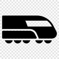 Railroad, Engine, Track, Train Station icon svg