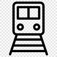 Railroad, Railroad Engineer, Railroad Station, Railroad Track icon svg