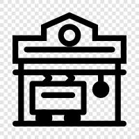 railway station, station, Train Station icon svg