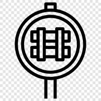 Bahnhof, Bahnplan, Bahnhofsname, Bahnknotenpunkt symbol