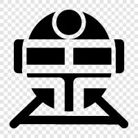 railway, locomotive, rail, trip icon svg