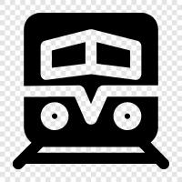 railway, locomotive, train station, railroad icon svg