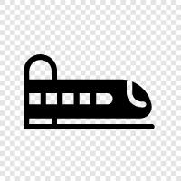 railway, locomotive, rolling stock, railway station icon svg