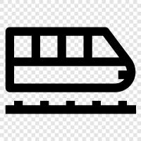 railways, travel, locomotive, train station icon svg