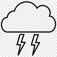 rain, lightning, severe weather, tornado icon svg