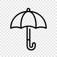 rain, protection, accessory, headwear icon svg