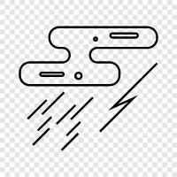 rain, thunder, lightning, severe icon svg