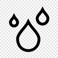 rain, drops, precipitation, atmosphere icon svg