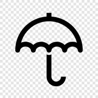 rain, protection, umbrella stand, buy icon svg