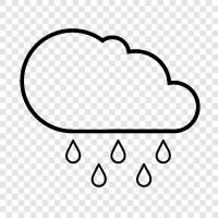 rain, thunderstorm, forecast, weather icon svg