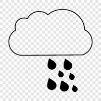 rain, thunder, hail, snow icon svg