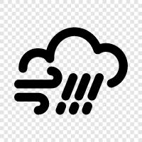 rain and thunder, rain and lightning, rain and wind chimes, rain icon svg