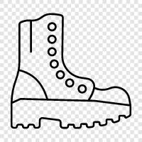 rain boots, waterproof boot, raincoat, waterproof coat icon svg