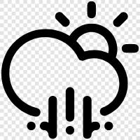 rain, weather, forecasts, precipitation icon svg