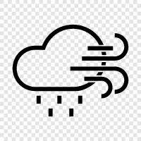 rain cloud, thunderstorm, rain, thunder icon svg