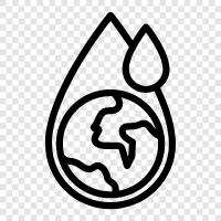 rain, ocean, lake, rivers icon svg