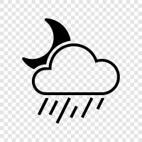 rain, drizzle, autumn, cloudy icon svg