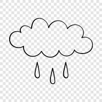 rain, weather, forecast, precipitation icon svg