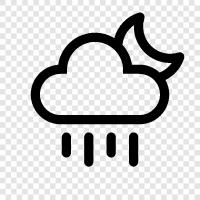 Rain, Darkness, Sadness, Grief icon svg