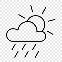 rain, rainy days, damp, cloudy icon svg