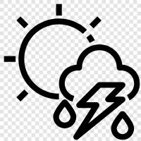 rain, lightning, tornado, severe icon svg