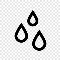 rain, water, precipitation, leak icon svg