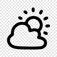 rain, sky, weather, forecast icon svg