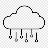 rain, snow, thunder, lightning icon svg