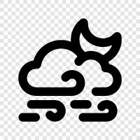 rain, weather, sky, grey icon svg