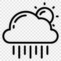 Rain, Cloudy, Gray, Day icon svg