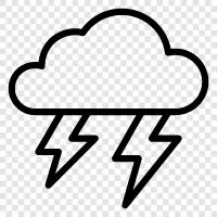 rain, tornado, hail, lightning icon svg