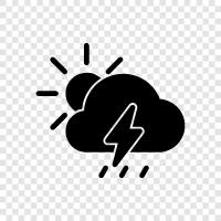 rain, lightning, tornado, severe weather icon svg