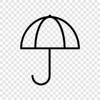 rain, shelter, protection, cover icon svg