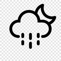 rain, drizzle, mist, humidity icon svg