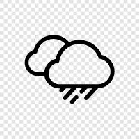 rain, wet, raining, weather icon svg