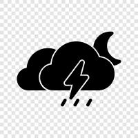 rain, lightning, tornado, severe weather icon svg