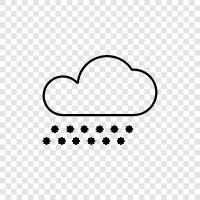 rain, snow, ice, cold icon svg