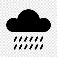 rain, clouds, weather, forecast icon svg