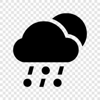 rain, snow, wet, cold icon svg