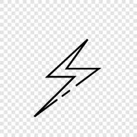 rain, lightning, thunder, severe icon svg