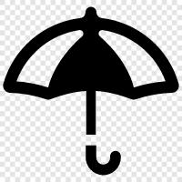 rain, waterproof, shelter, protection icon svg