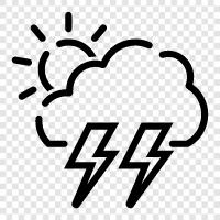 rain, thunder, lightning, tornado icon svg