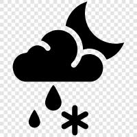 rain, sleet, snow, precipitation icon svg