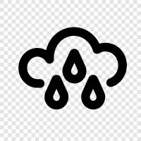 rain, thunder, lightning, snow icon svg