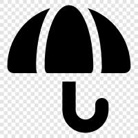 raincoat, cover, protect, shelter icon svg