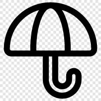 raincoat, protection, rain, wet icon svg